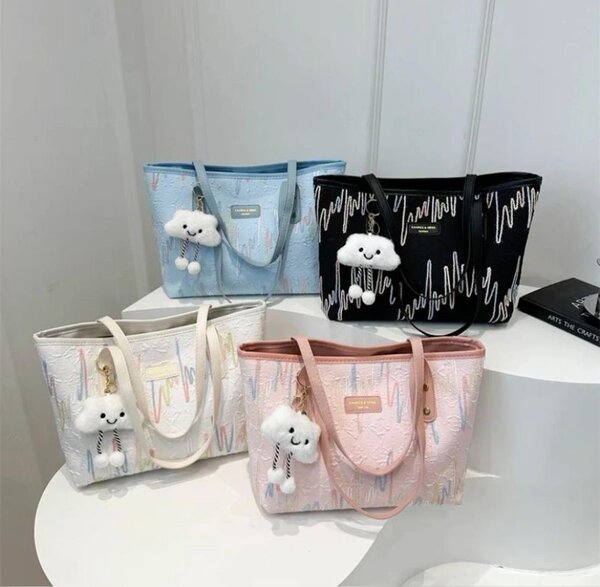 Cute Teddy Bear Tote Bag