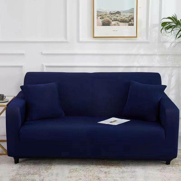 Sofa cover blue