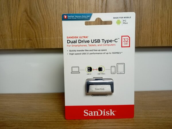 Sandisk ultra dual drive USB TYPE C 32GB