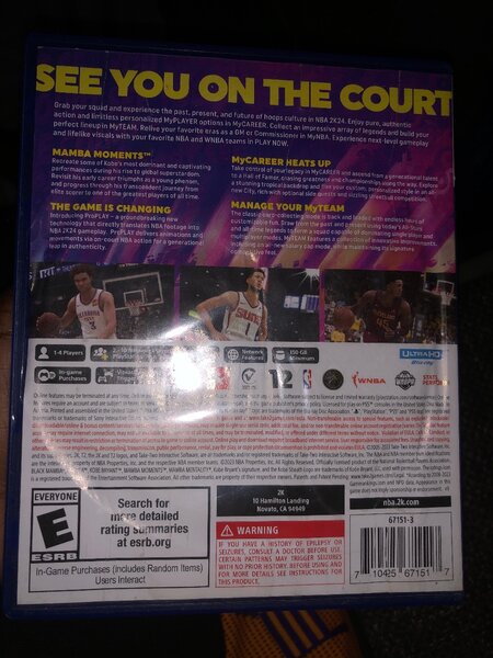NBA2k24 PS5