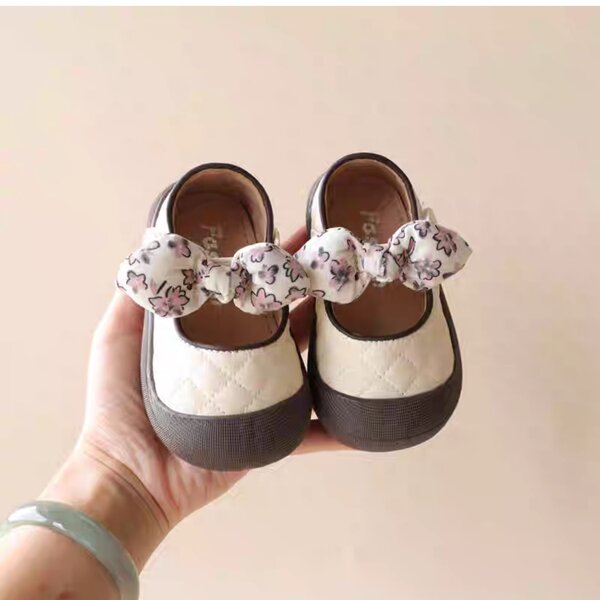 Chaussures Fille à Noeud Floral