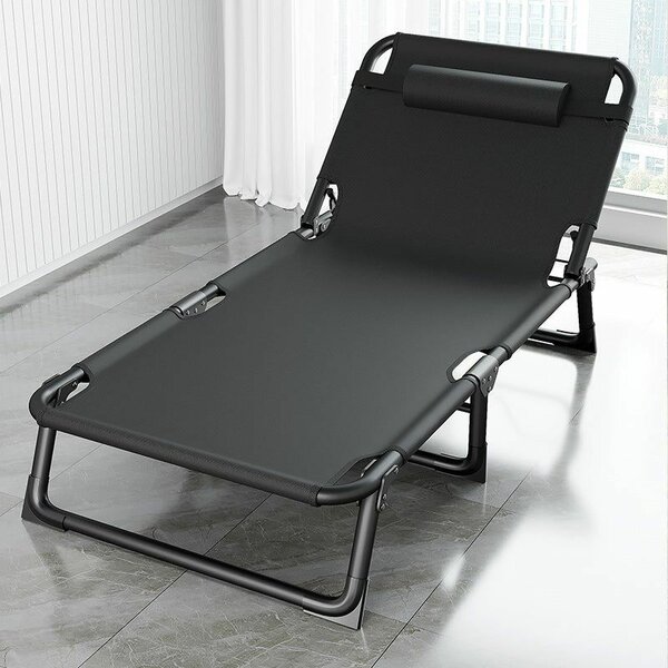 Chaise longue pliable réglable