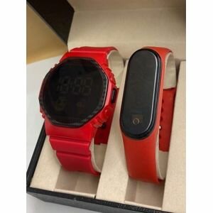 Ensemble De 2 Montres NumériqueS LED