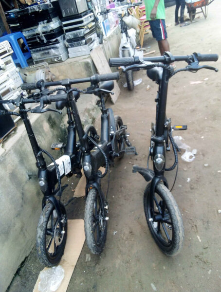 Vélo électrique pliant urbain