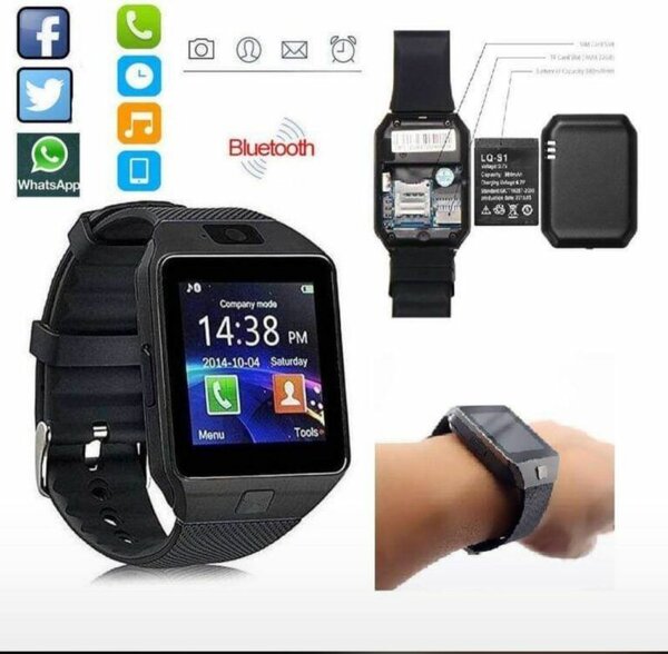 Smart Watch Sim & Memory Card Supported