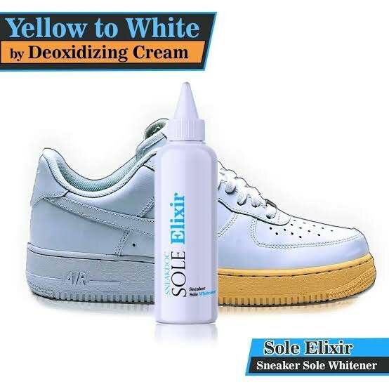 SOLE ELIXIR for yellow sole of sneakers