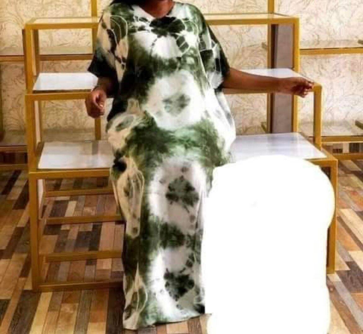 Caftan Tie-Dye Coloré