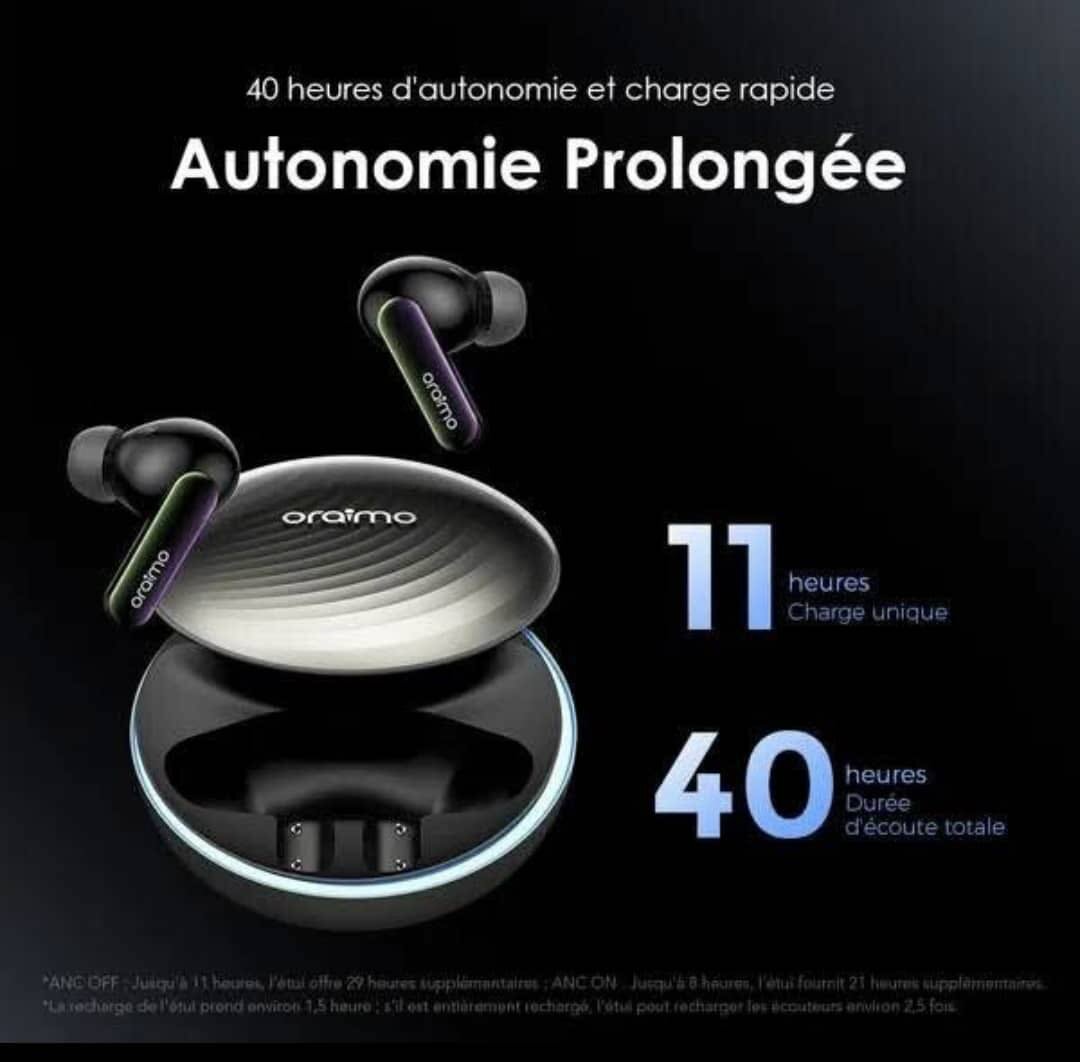 Oraimo SpaceBuds Écouteurs Bluetooth