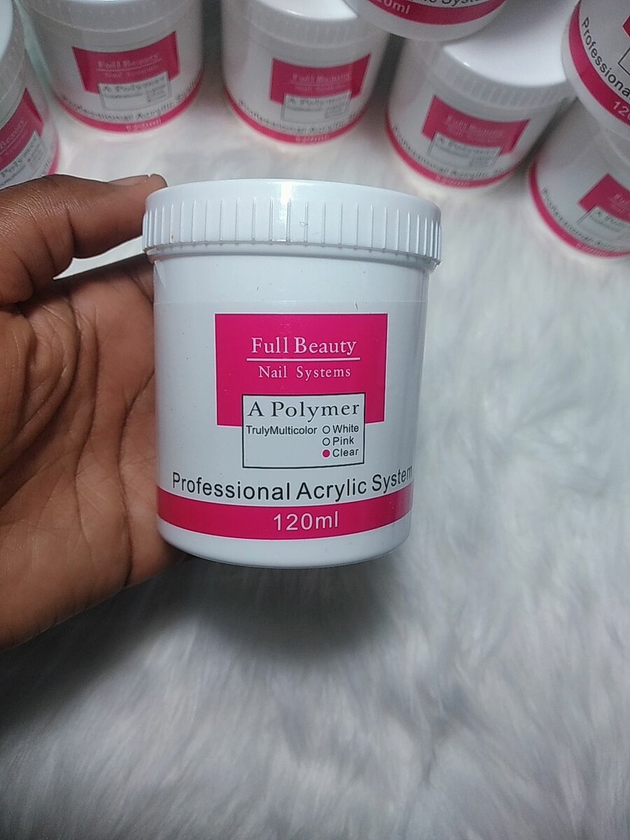 Clear acrylic powder 120ml