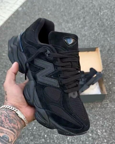 Sneakers noirs tendance homme