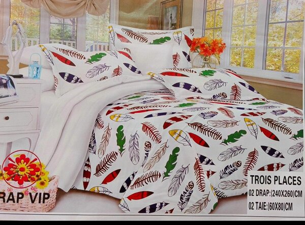 Parure de lit imprimée