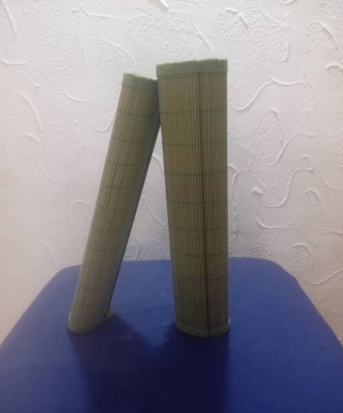 Tapis de bambou pliable durable