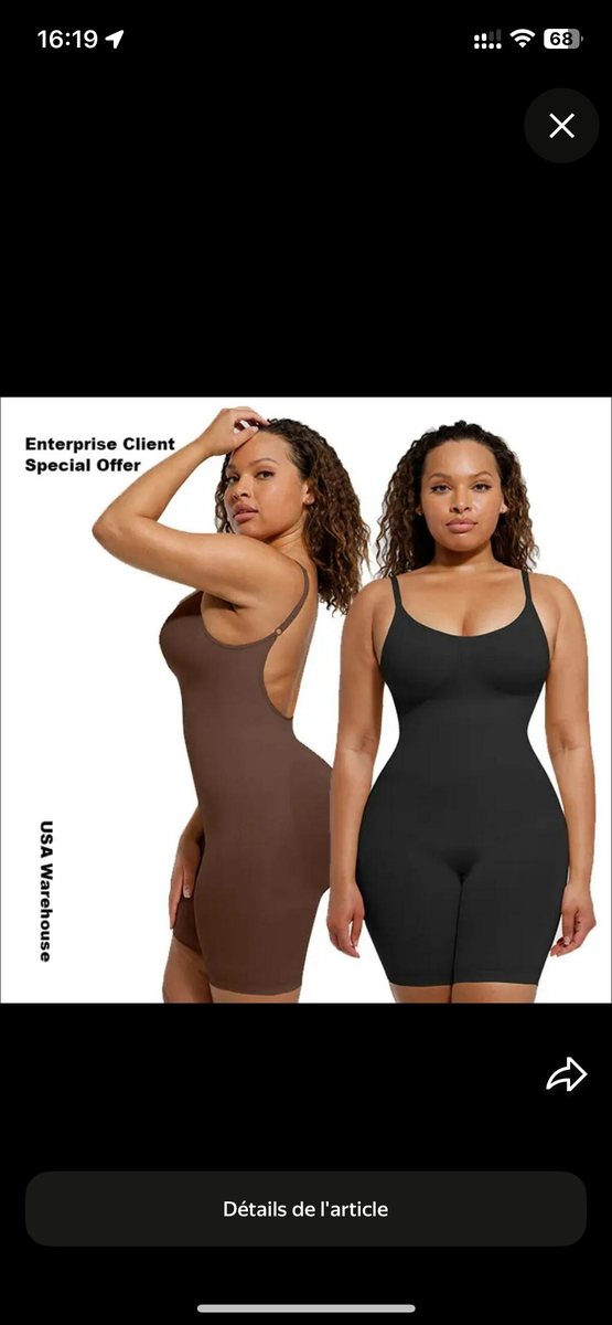 Body Sculptant Gainant Femme