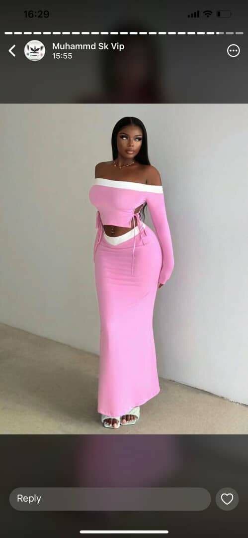 Robe longue moulante élégante