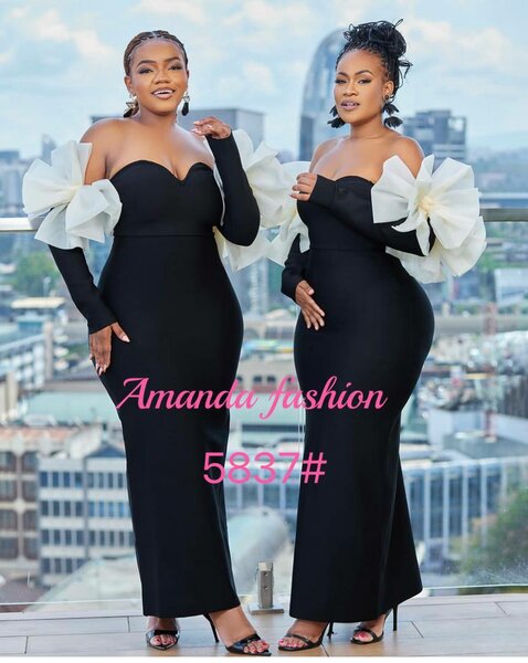 Robe Élégante Épaules Dénudées