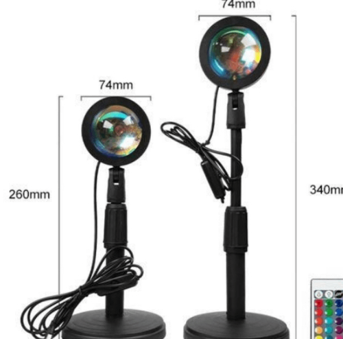 Lampe de Projection Arc-en-Ciel 16 Couleurs