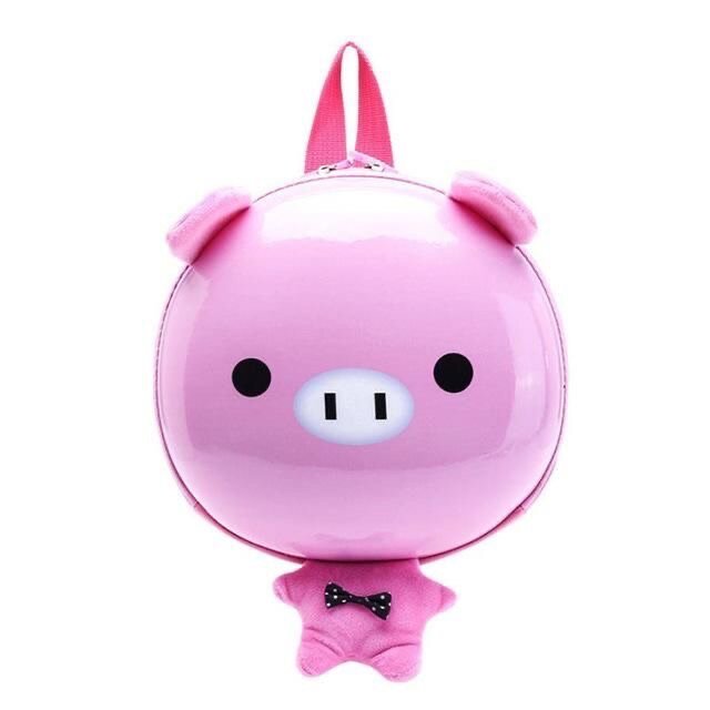 Sac à dos enfant cochon rose