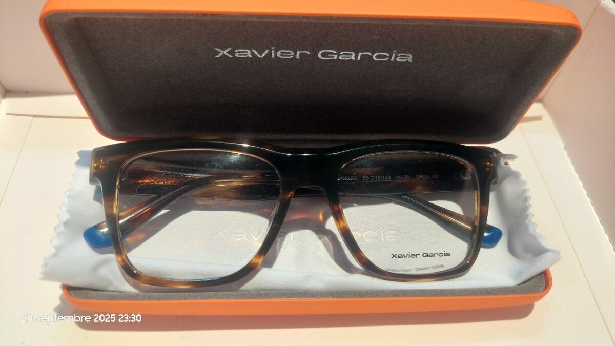 Lunettes Xavier Garcia Élégantes