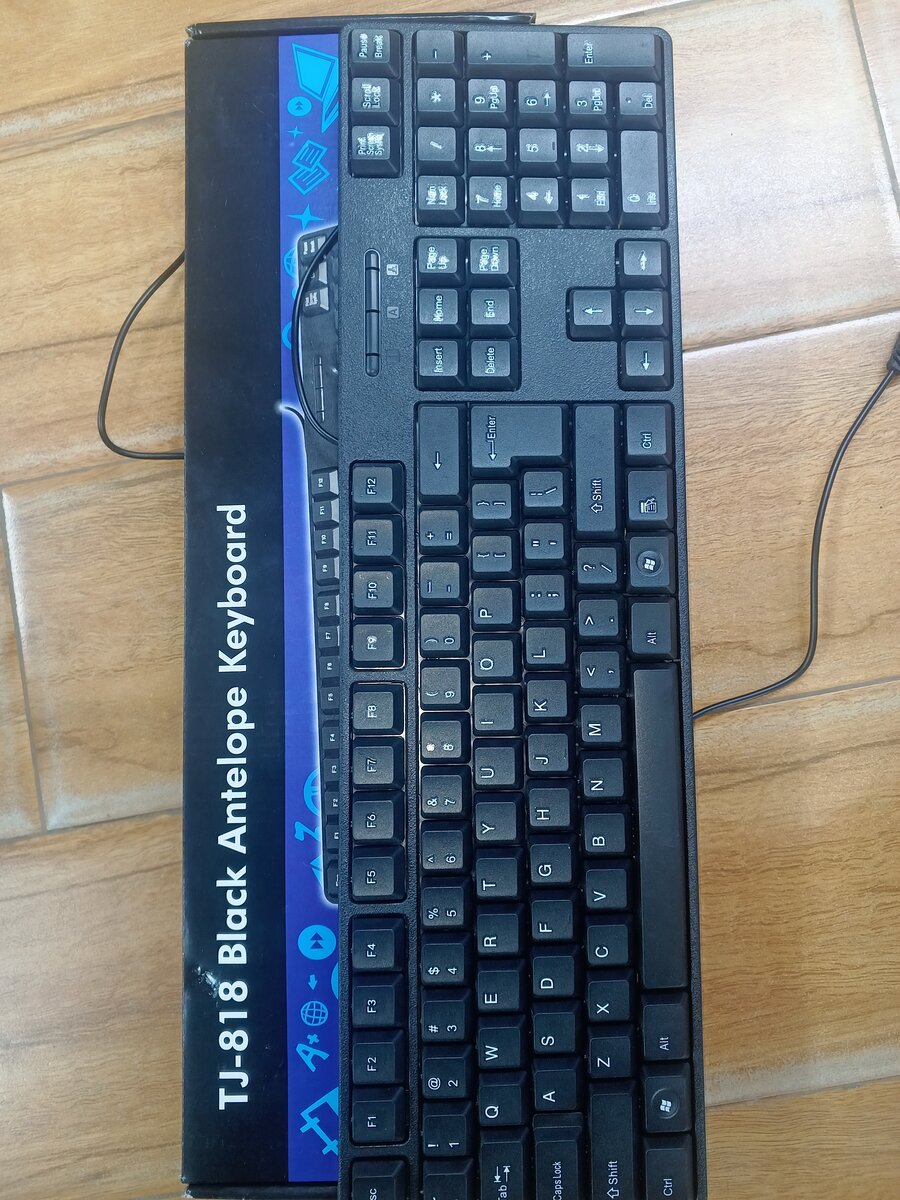 TJ-818 black Antelope keyboard