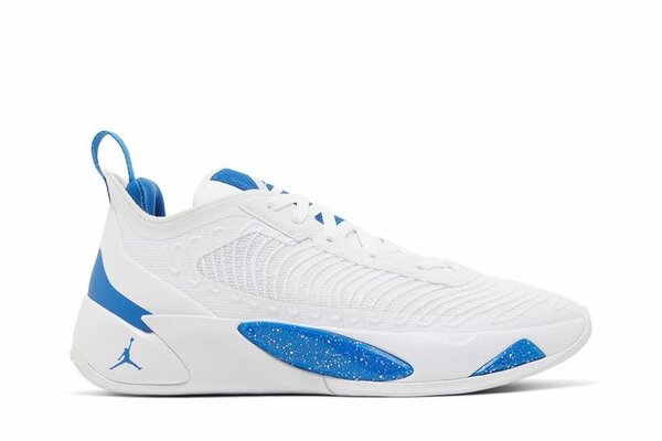 Baskets blanches Air Jordan Luka 1 « bleu sport