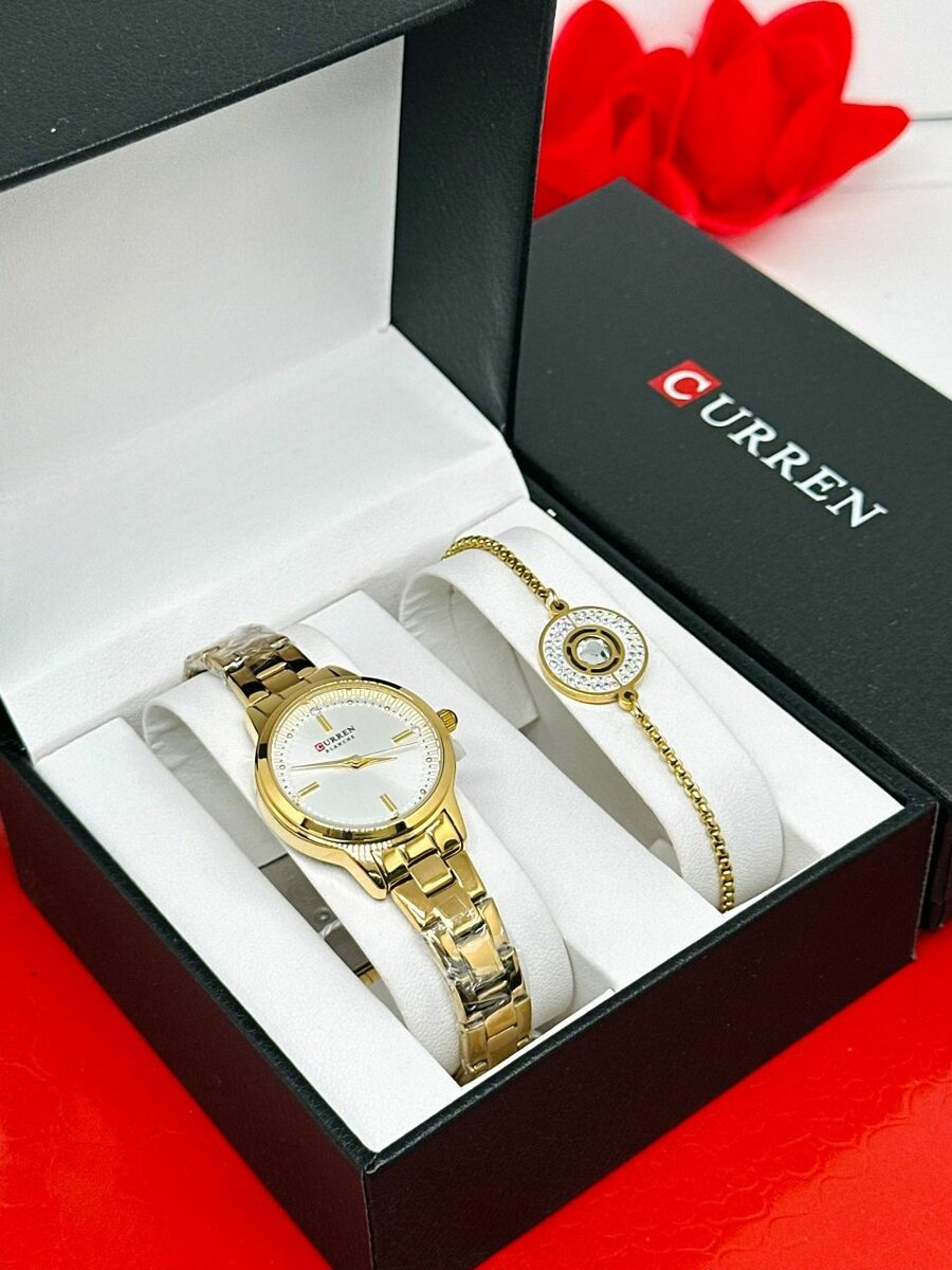 Montre Bracelet Femme Doré Curren