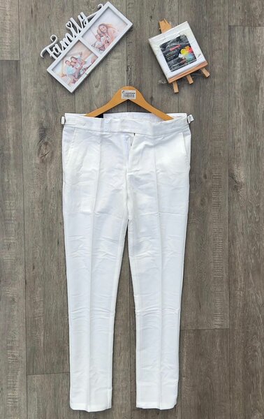 Pantalon blanc élégant