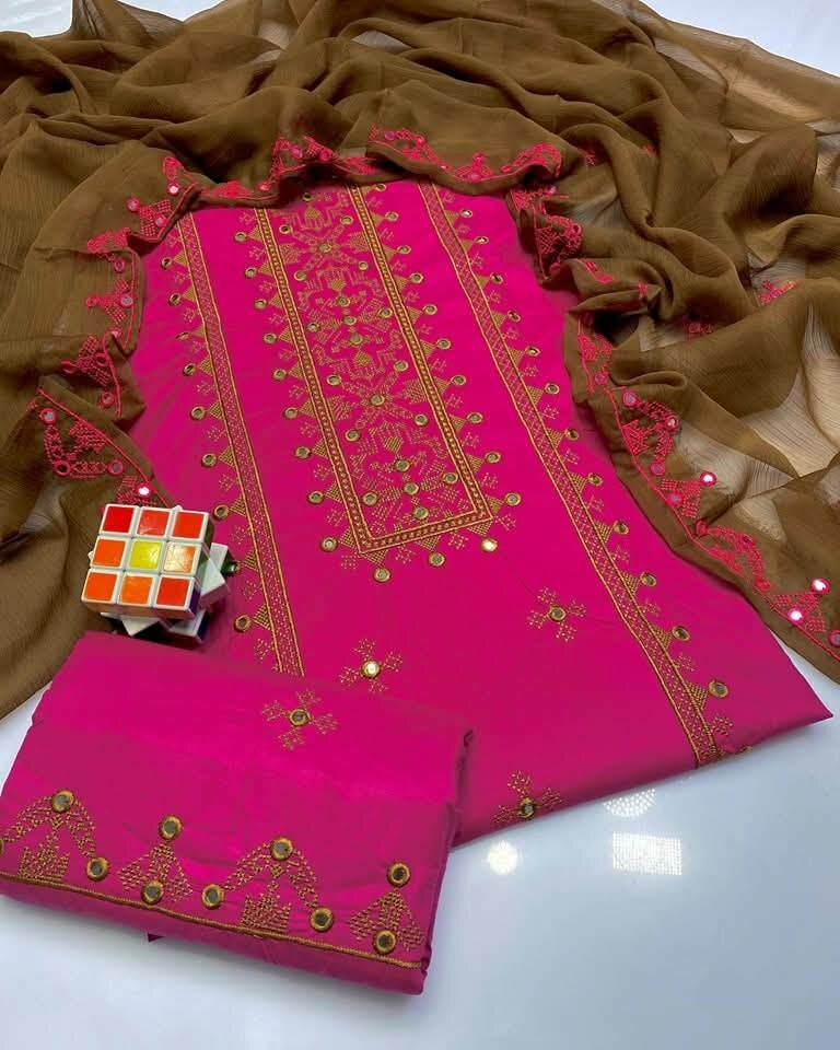 3pc unstich ladies suits