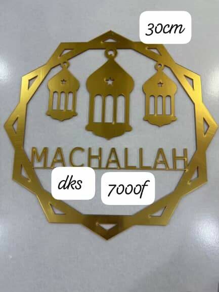 Décoration Murale 'Machallah' 30cm
