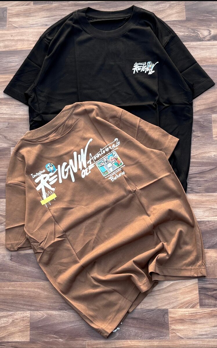 T-shirts graphiques décontractés