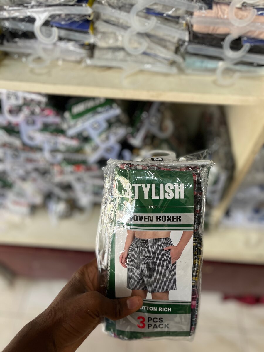 Caleçons homme 100% coton