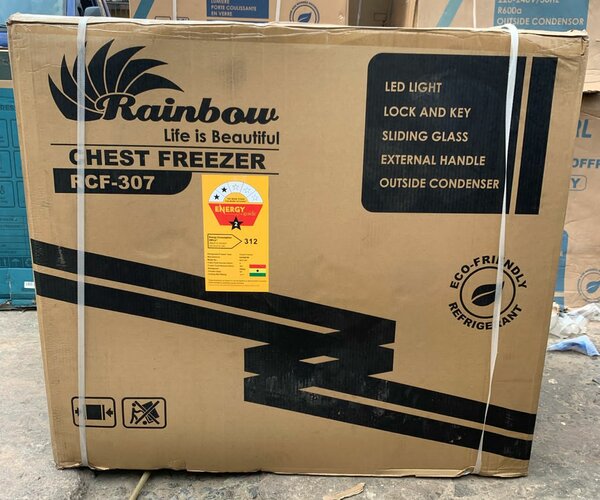 Rainbow Chest Freezer