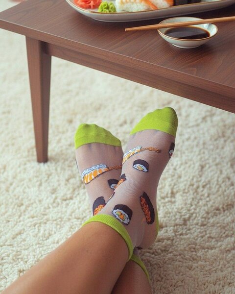 Chaussettes Sushi Originales