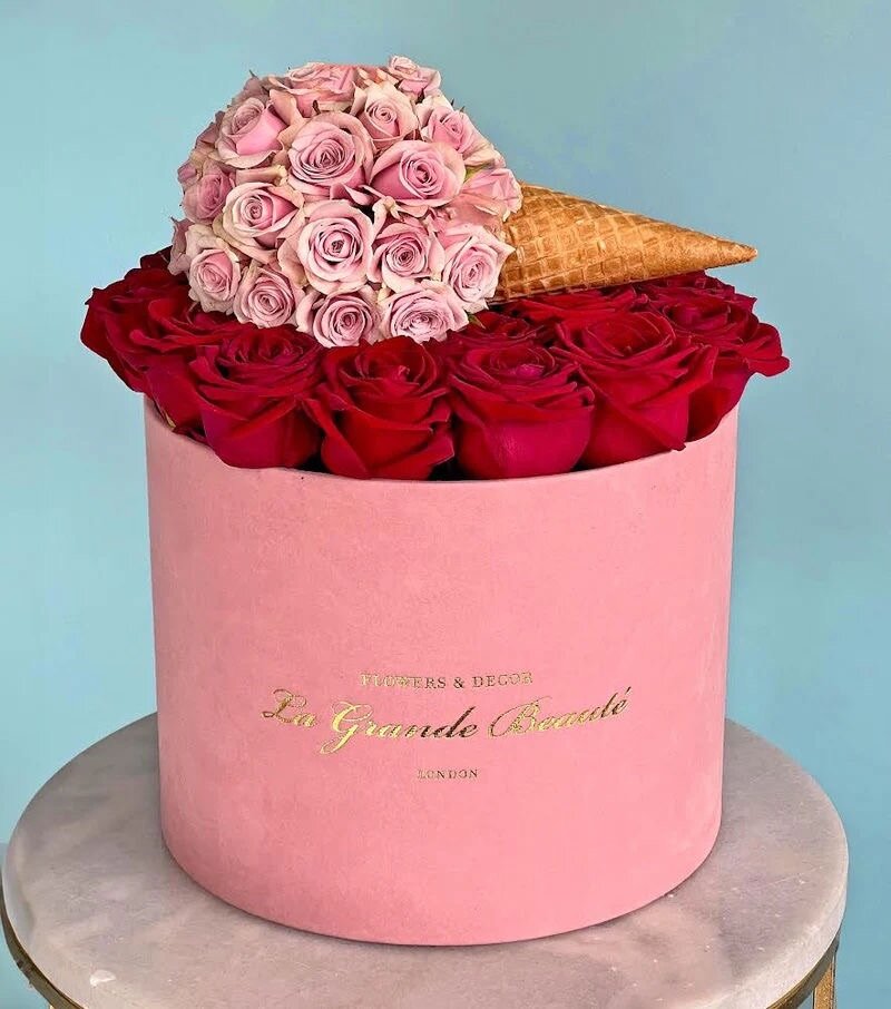 Ice cream cone hamper