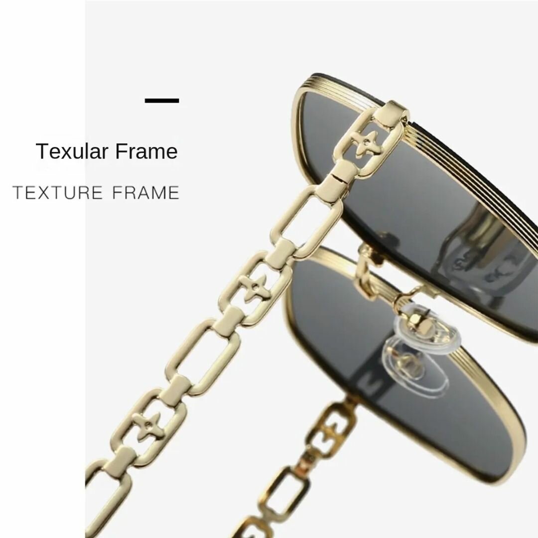 Lunettes de Soleil Carrées Élégantes