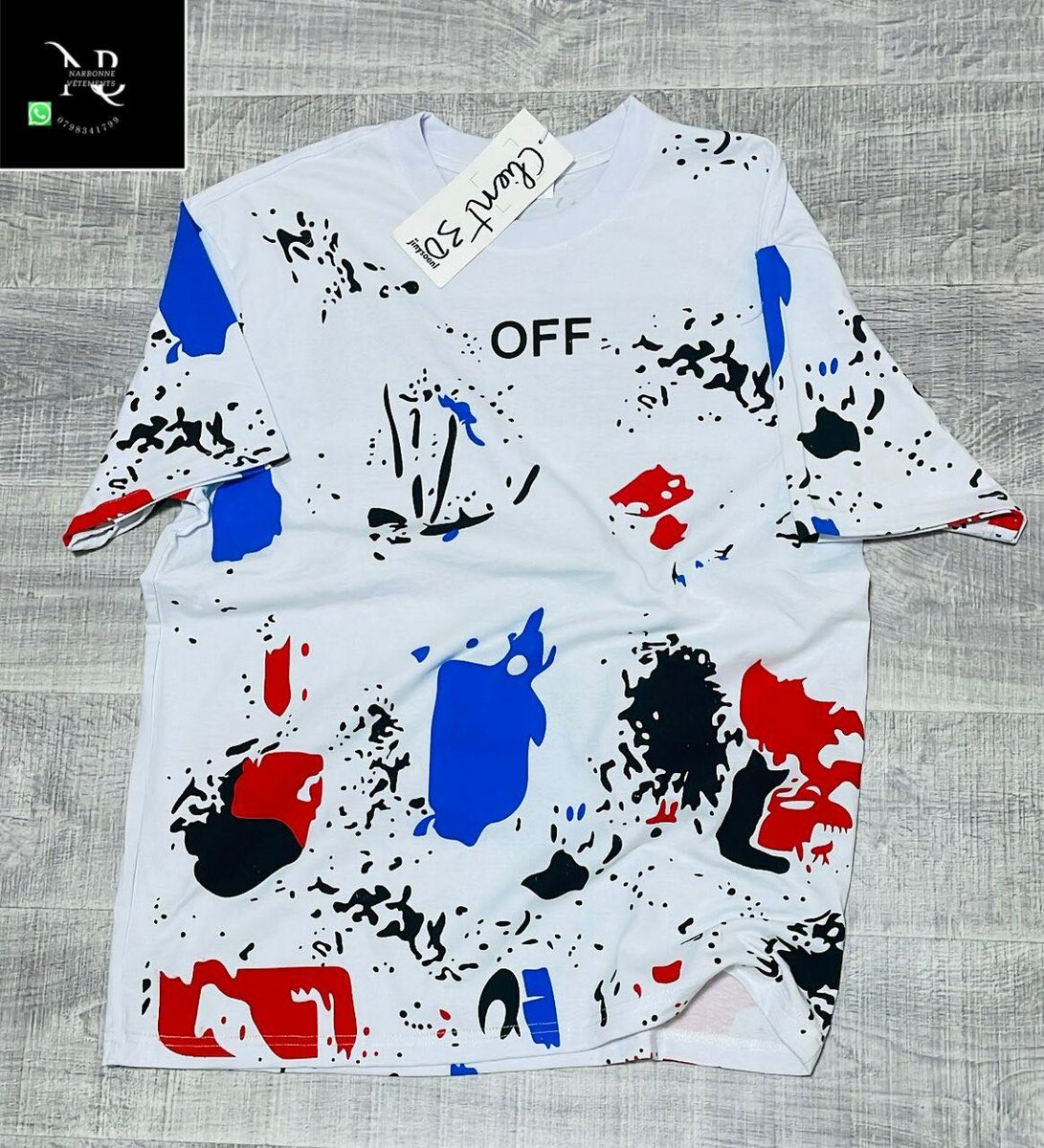 T-shirt artistique pour hommes
