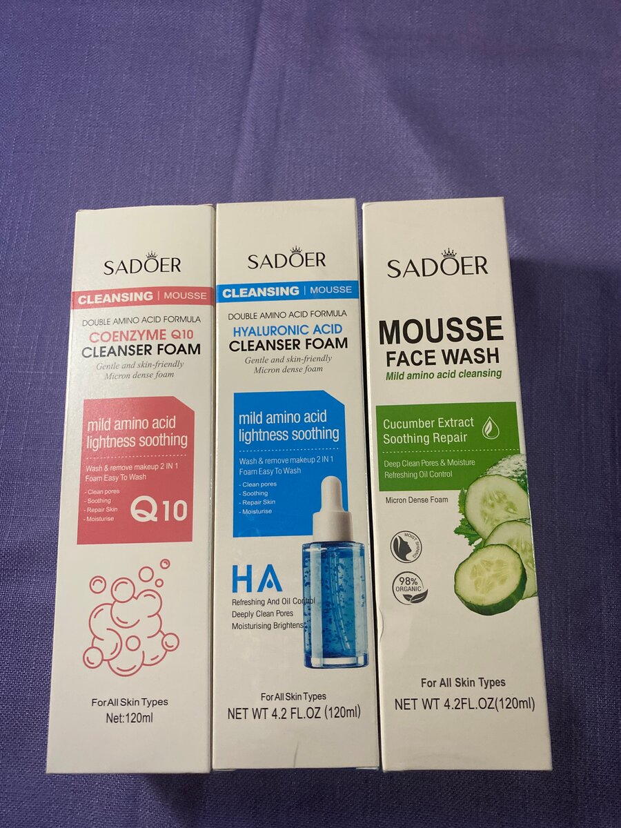 Mousse Nettoyante Acide Aminé