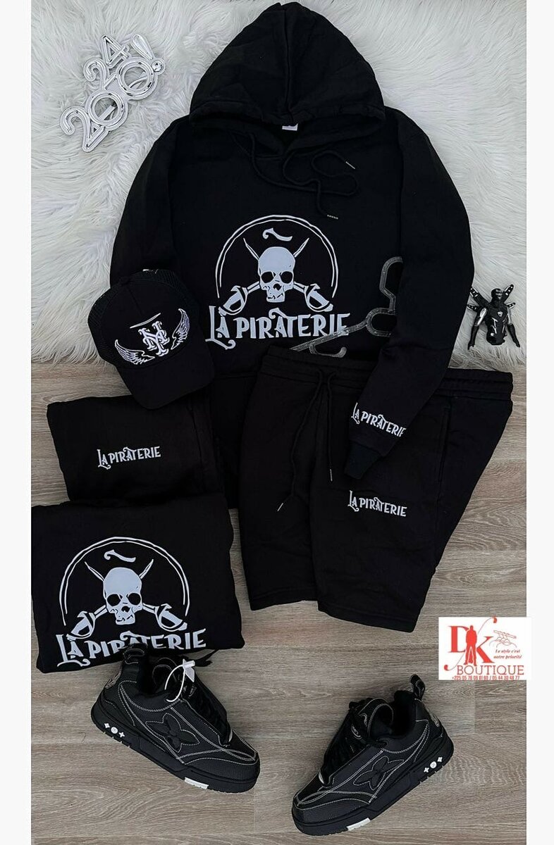 Complet plus chaussure plus chapeau