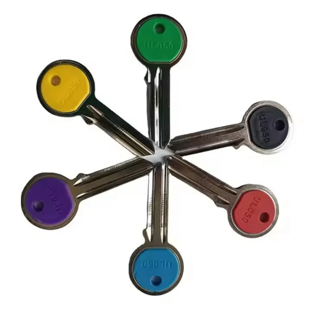 Set de clés colorées