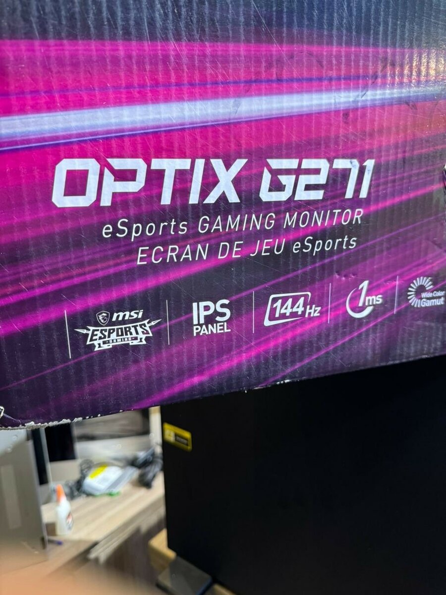 MSI G271, 27"inchs GAMING MONITOR, BRAND NEW SEALED