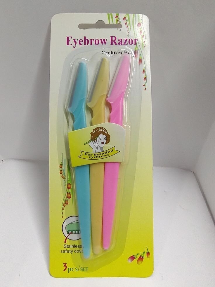 Rasoirs à Sourcils 3pcs