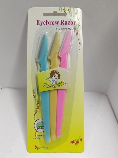 Rasoirs à Sourcils 3pcs