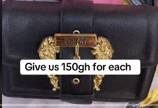 Women's beautiful bag with  black  Strap