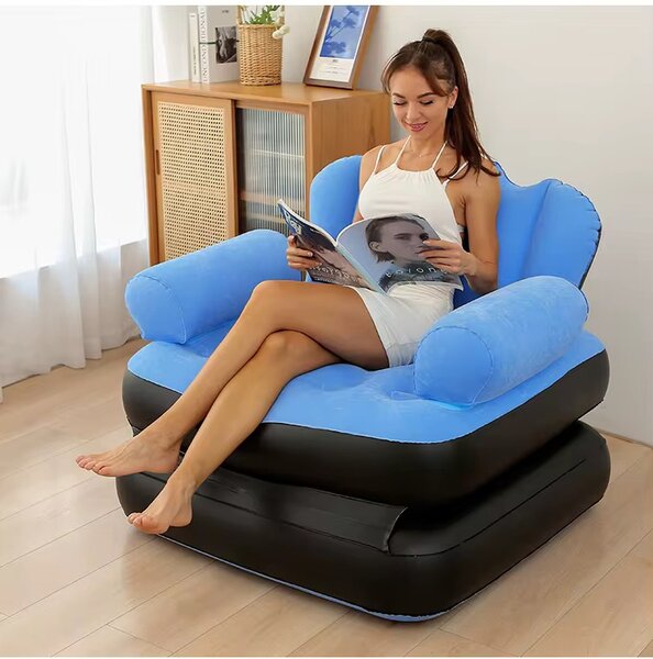 Fauteuil gonflable convertible