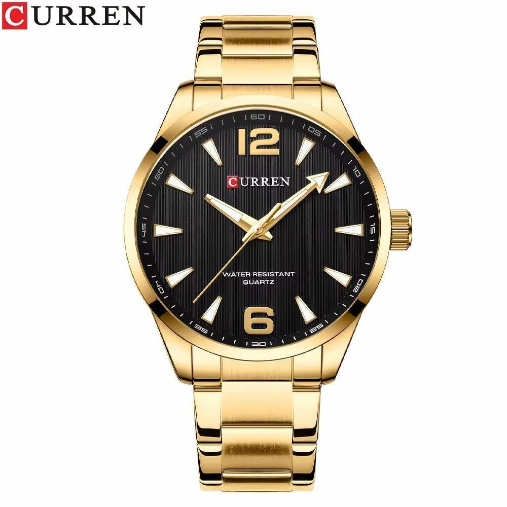 Montre Homme Dorée Quartz