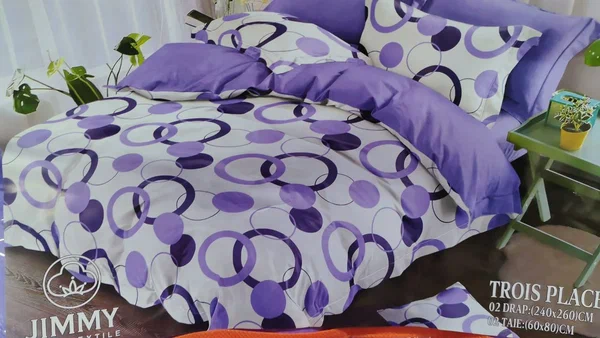 Parure de lit imprimée Cercle Jimmy