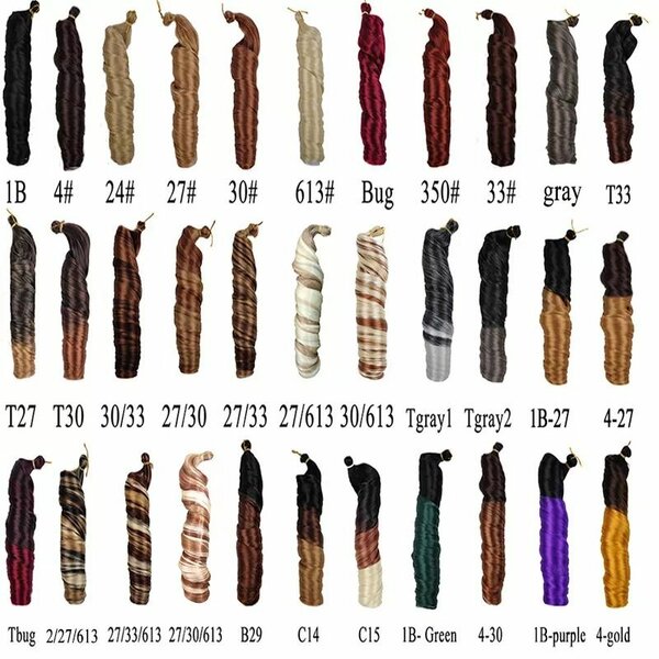 French curly longueur 24