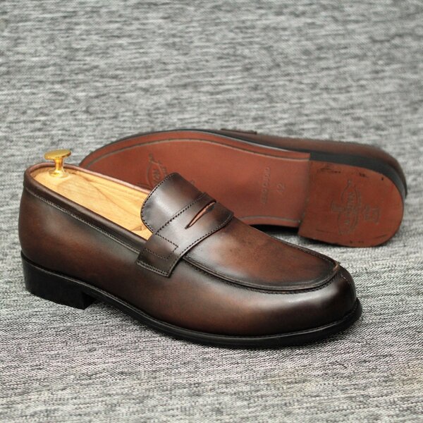 Mocassins en cuir élégants