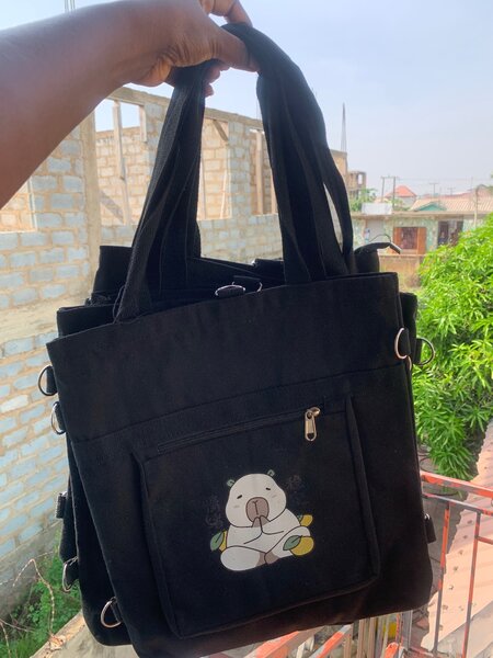 Teddy bear tote bag