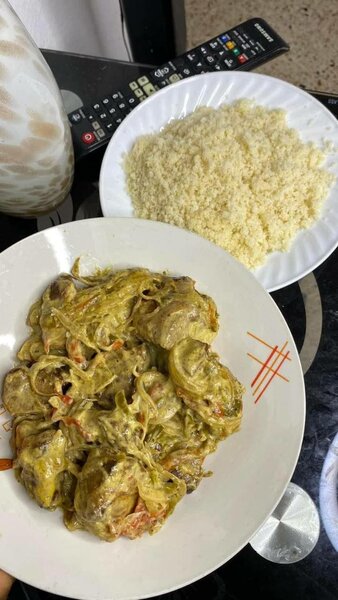 Poulet crémeux épicé