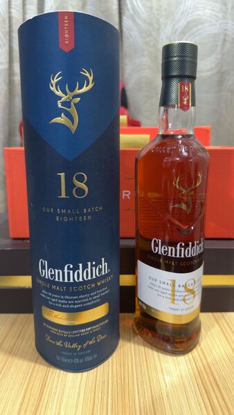 Glenfiddich 18 Years Old Single Malt Scotch Whiskey